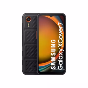 Samsung Galaxy Xcover7 5G negro reacondicionado vista frontal
