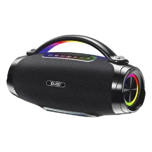 Altavoz inalámbrico Party 120 con potencia de 120W y múltiples opciones de conexión USB, AUX y tarjeta TF.