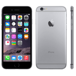 Apple iPhone 6 Gris Espacial reacondicionado vista frontal