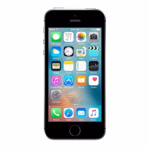 Apple iPhone SE Medianoche reacondicionado vista frontal