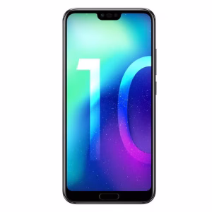 Huawei Honor 10 negro reacondicionado frontal