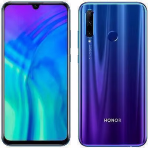 Huawei Honor 20 negro reacondicionado frontal
