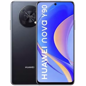 Huawei Nova Y90 negro reacondicionado vista frontal