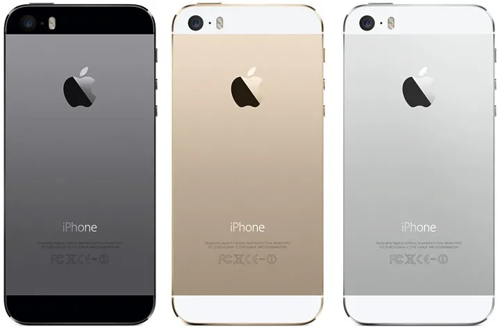 Apple iPhone 5S Oro reacondicionado vista trasera
