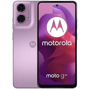 Motorola Moto G24 con diseño frontal y pantalla fluida de 128gb en samsung gama media barato