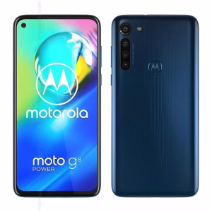 Motorola One Fusion Plus Twilight Blue reacondicionado vista frontal