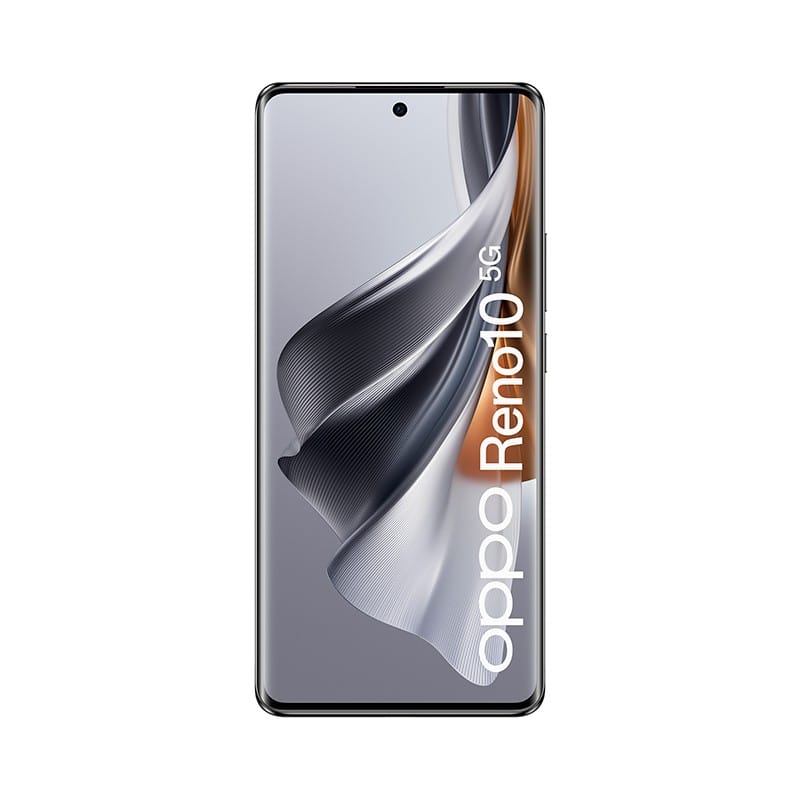 Oppo Reno10 5G negro reacondicionado vista lateral