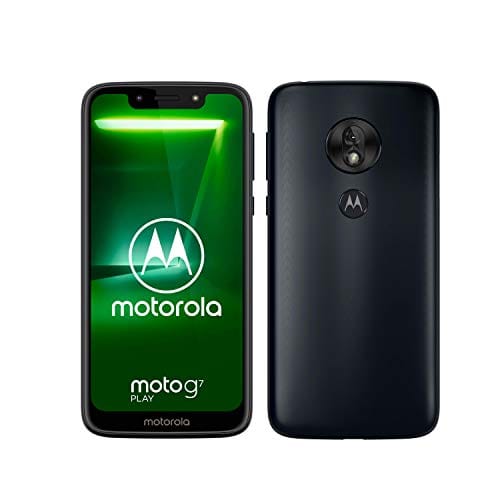 Motorola Moto G7 Ceramic Black reacondicionado vista frontal