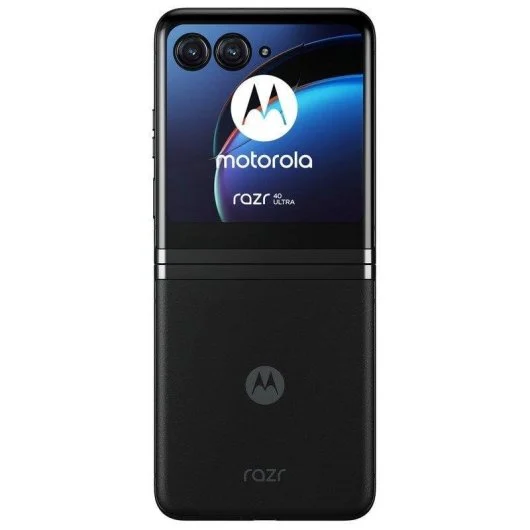 Motorola RAZR 40 Ultra Viva Magenta reacondicionado detalle pantalla externa