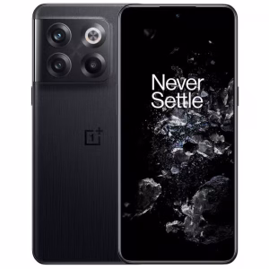 OnePlus 10T 5G Negro Piedra reacondicionado vista frontal