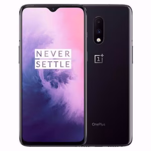 OnePlus 7 Gris Espejo reacondicionado vista frontal