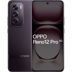 Oppo Reno12 Pro 5G plata reacondicionado vista frontal