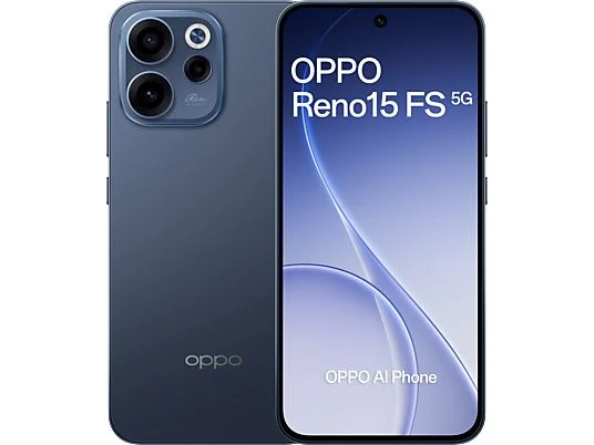 Oppo Reno15 F 5G verde reacondicionado vista frontal