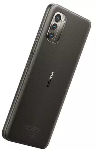 Nokia G11 azul reacondicionado perfil lateral
