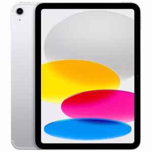 Apple iPad 10 plata reacondicionado perfil lateral