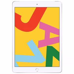 Apple iPad 7 gris espacial reacondicionado vista frontal
