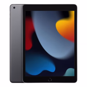 Apple iPad 9 gris espacial reacondicionado vista frontal