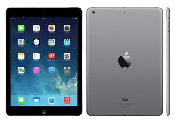 Apple iPad Air 2 plata reacondicionado perfil lateral