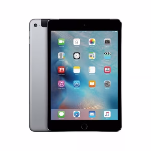 Apple iPad Mini 4th Gen gris espacial reacondicionado vista frontal