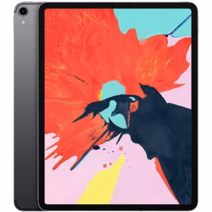 iPad Pro 12.9 3rd Gen gris espacial reacondicionado vista frontal