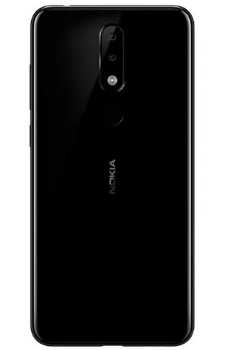 Nokia 5.1 Plus azul reacondicionado perfil lateral