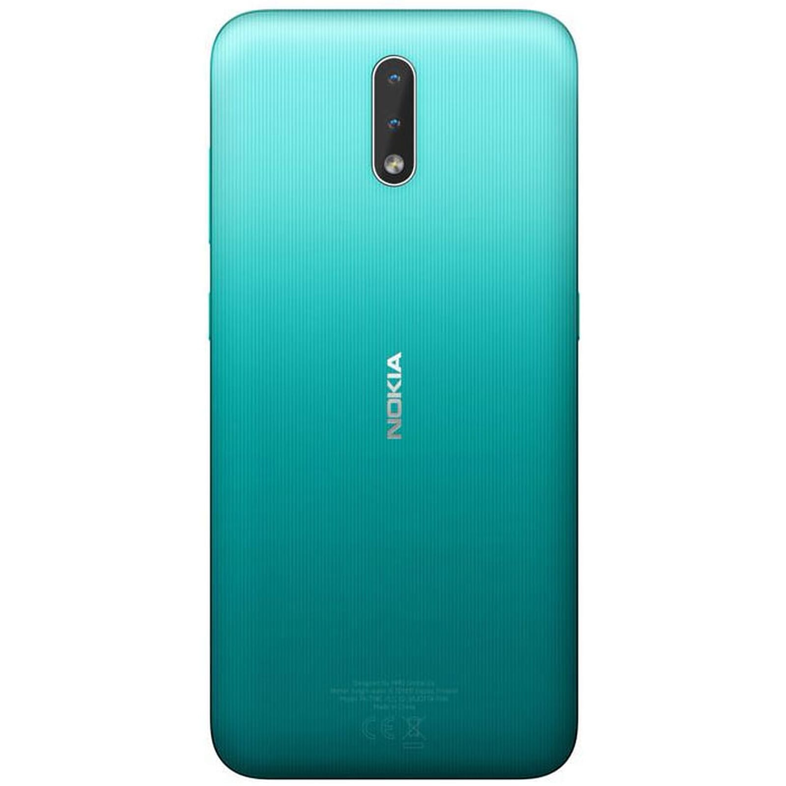Nokia 2.3 carbón reacondicionado vista trasera