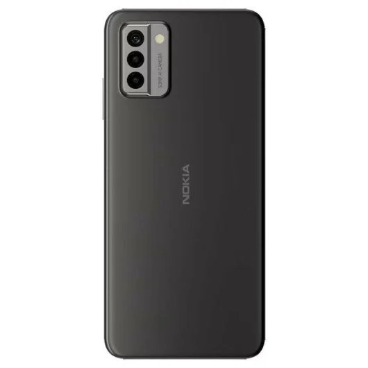 Nokia G22 negro reacondicionado ángulo lateral