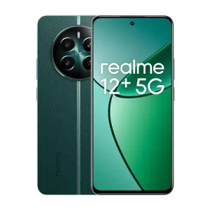 Realme 12 Plus 5G beige reacondicionado plano frontal