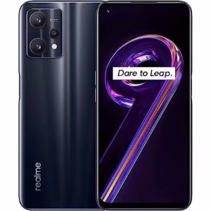 Realme 9 Pro Plus 5G negro reacondicionado vista frontal