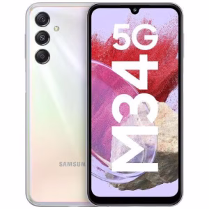 Samsung Galaxy M34 5G negro reacondicionado vista frontal