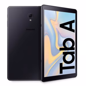 Samsung Galaxy Tab A 10.1 LTE negro reacondicionado vista frontal
