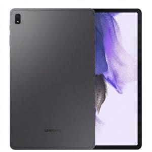 Samsung Galaxy Tab S7 FE 5G negro reacondicionado vista frontal