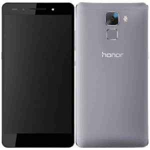 Huawei Honor 7 gris reacondicionado vista frontal