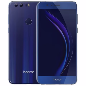 Huawei Honor 8 negro reacondicionado vista frontal
