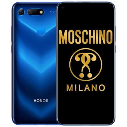Huawei Honor View 20 Moschino gris reacondicionado vista frontal