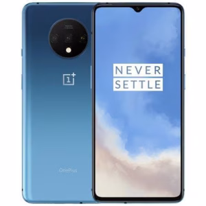 OnePlus 7T negro reacondicionado vista frontal