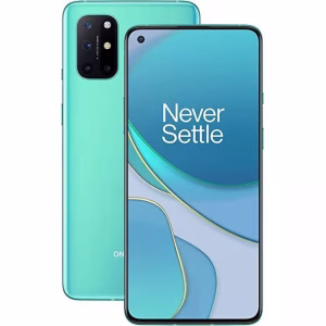 OnePlus 8T 5G negro reacondicionado vista frontal