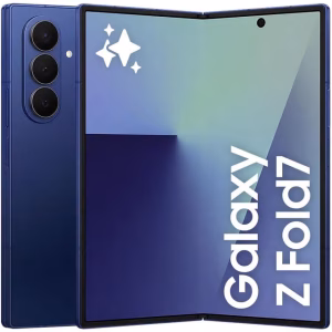 Samsung Galaxy Z Fold7 negro reacondicionado frontal