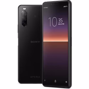 Sony Xperia 10 II negro reacondicionado vista frontal