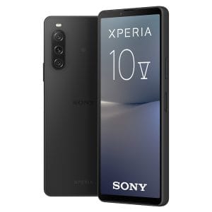 Sony Xperia 10 V 5G negro reacondicionado vista frontal