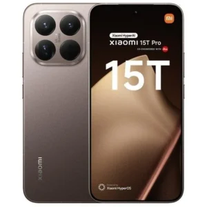 Xiaomi 15T Pro 5G negro reacondicionado vista frontal