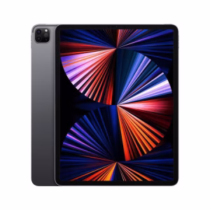 iPad Pro 12.9 5th Gen gris espacial reacondicionado vista frontal