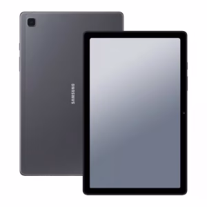 Samsung Galaxy Tab A7 10.4 gris oscuro reacondicionado vista frontal
