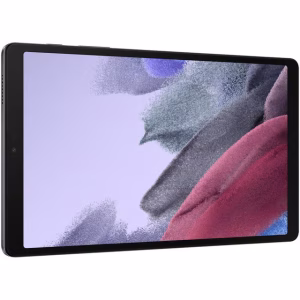 Samsung Galaxy Tab A7 Lite 8.7 LTE gris oscuro reacondicionado vista frontal