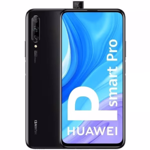 Huawei P Smart Pro 2019 negro reacondicionado vista frontal