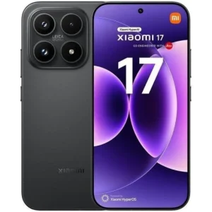 Xiaomi 17 5G negro reacondicionado vista frontal