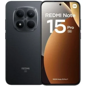 Xiaomi Redmi Note 15 Pro 5G midnight black reacondicionado vista frontal